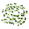 Green Silk Artificial Hanging Ivy Leaf Garland Plants Vine grape Leaves 1Pcs Home Bathroom Decoration Garden Party Decor