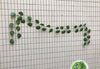 Green Silk Artificial Hanging Ivy Leaf Garland Plants Vine grape Leaves 1Pcs Home Bathroom Decoration Garden Party Decor