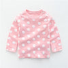 Baby Children's Clothing Cotton Long-sleeved T-shirt Korean Version Cute Tops Tee Underwear Soft Casual Bottoming Shirt