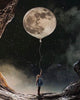 DIY Painting By Numbers Moon Landsca HandPainted Oil Painting Drawing On Canvas Kill Time Unique Gift Home Decoration