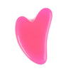 Heart Shape SPA Massage Beeswax Gua sha Scraping Massage Scraper Face Massager Acupuncture Guasha Board Massager for face