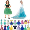 Princess dress Girl Elsa Anna Dress Costumes Kid Party Dresses Baby Girl Clothes Frozen vestidos Belle Arabian Girls