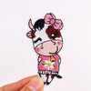 Mushroom Applique Embroidered Patches On Kids Clothes DIY Iron On Patches Cartoon Patches For Clothing Stickers Animal Badges