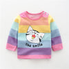 Baby Children's Clothing Cotton Long-sleeved T-shirt Korean Version Cute Tops Tee Underwear Soft Casual Bottoming Shirt