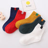 5 Pairs Cotton Kids Socks Warm Winter Socks For Baby Girls Cute Cartoon Newborn Toddler Socks Casual Sport Boys Socks 0-12 Yrs