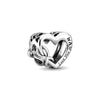 925 Sterling Silver Zircon Animal Heart Charm Beads Fit Original Pandora Bracelet Pendant Necklace Jewelry