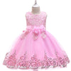 Girl Summer Lace Princess Dress Children Floral Gown Dresses For Girls Clothing Kids Birthday Party Tutu Custome Vestidos