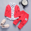 Clothing suit temperament boy bow tie accessories West jacket + pants Wedding flower girl 1-4 year fashion Quality child clothes