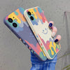 Summer Ice Cream Smile Face Phone Case for iPhone 12 Mini 13 11 Pro Max X XR XS Max 7 8 Plus SE 2 Luxury Cartoon Silicone Cover