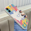 Summer Ice Cream Smile Face Phone Case for iPhone 12 Mini 13 11 Pro Max X XR XS Max 7 8 Plus SE 2 Luxury Cartoon Silicone Cover