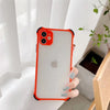 Airbag Shockproof Silicone Case For Xiaomi Mi 10T Pro 10 Lite Poco X3 NFC 11 Prime 10s Redmi 9A 9C Note 9 8 7 9S 8T Matte Cover