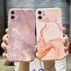 Marble Pattern Case For Xiaomi Redmi Note 10 9 8 Pro 9T 7 8T 10T 10S 9S 5 9A 9AT 9C NFC Luxury Ink Painting Silicone Cover Case