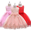 Girl Summer Lace Princess Dress Children Floral Gown Dresses For Girls Clothing Kids Birthday Party Tutu Custome Vestidos