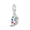 925 Sterling Silver Dream Catcher and Figure Eight Charm Fit Bracelet Bangle Making Fashion DIY Jewelr