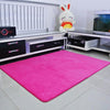 Soft Anti-skid thickening Coral Fleece Carpet for Living Dining Bedroom home decor floor carpet size 40*60 50*80 60*90 80*120cm