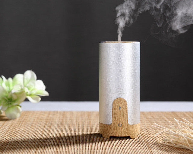 GX Diffuser Car Air Humidifier Aromatherapy Aroma Diffuser USB Ultrasonic Humidifier Essential Oil Diffuser Mist Maker fogger