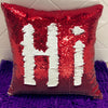 Reversible Swipe Mermaid Sequin Glitter Throw Pillow Case