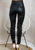 PU Leather Pencil Pants High Waisted - CelebritystyleFashion.com.au online clothing shop australia