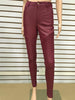 PU Leather Pencil Pants High Waisted - CelebritystyleFashion.com.au online clothing shop australia