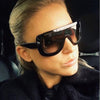 Oversized Sunglasses Celebrity Style Kim Kardashian Style - CelebritystyleFashion.com.au online clothing shop australia