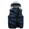 Winter Hooded Vest Thick Warm Men Jacket Sleeveless Waistcoat Street Hoodie Style Male Plus Size 3XL Coat 661 - CelebritystyleFashion.com.au online clothing shop australia