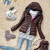 5 Color New Winter Jacket Women Outerwear Slim Hooded Down Jacket Woman Warm Down Coat padded - CelebritystyleFashion.com.au online clothing shop australia