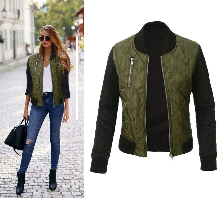 long bomber jacket womens